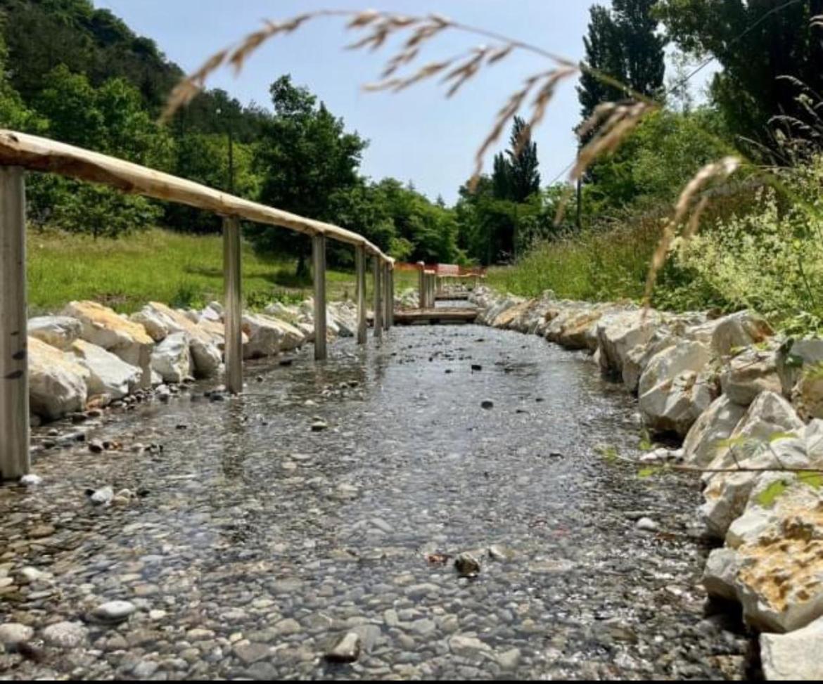 Locanda Della Pieve Pievebovigliana Exterior foto